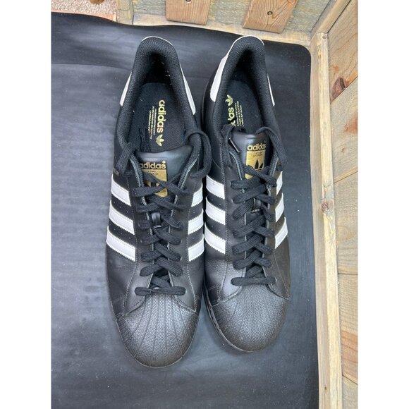 Adidas Superstar Superstar ADV Shoes Mens Size 20 Black/White Leather Shoes main image 5